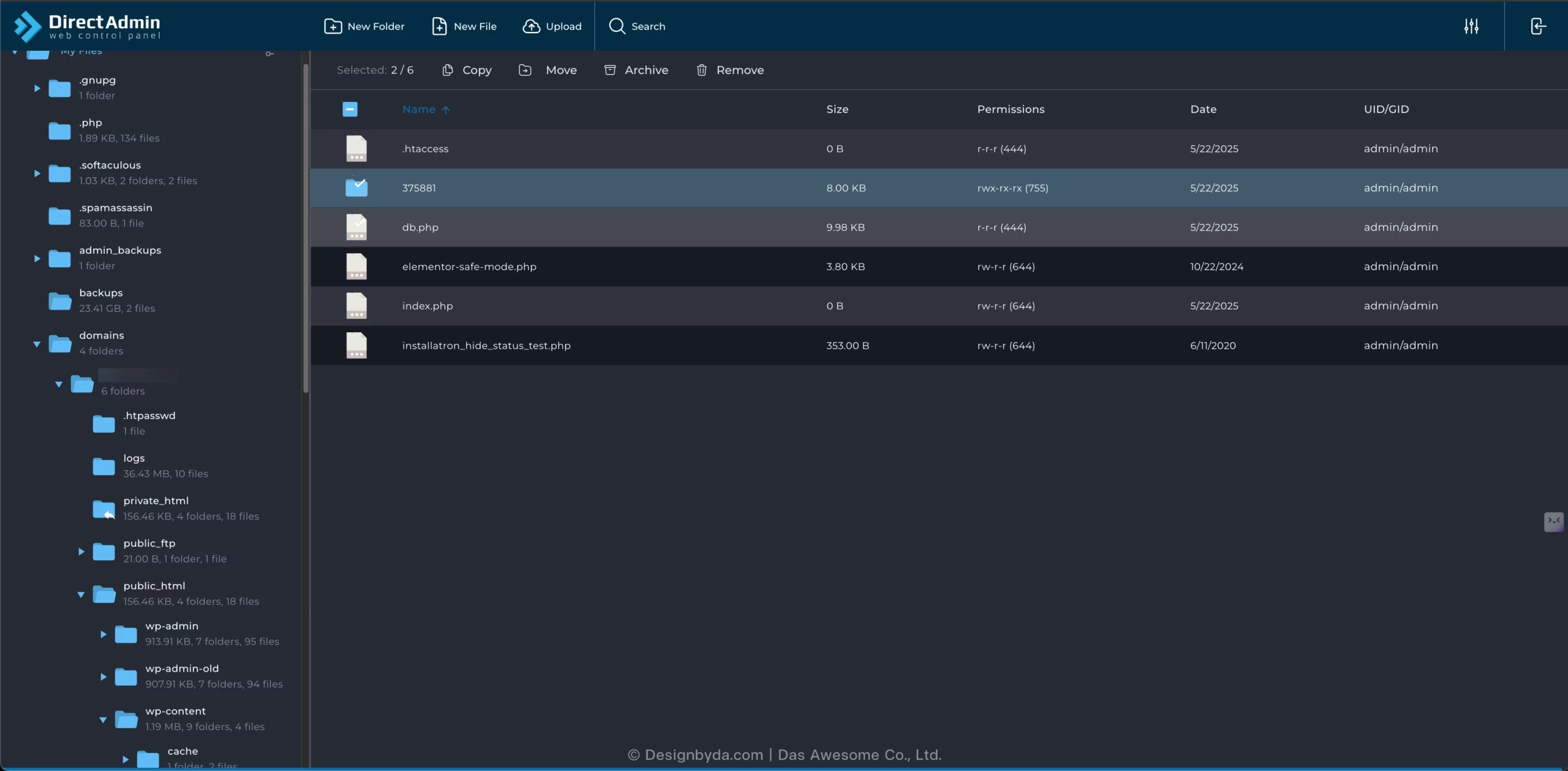 Hacker มักจะสร้างโฟลเดอร์แปลกๆ ไปซ่อนไว้ใน wp-content/mu-plugins/ 