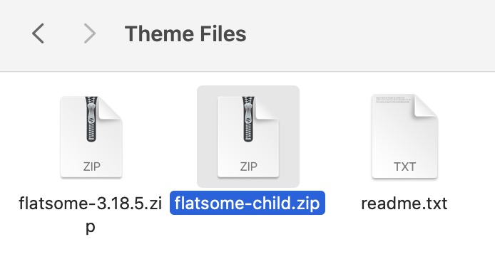 ไฟล์ธีม Flatsome