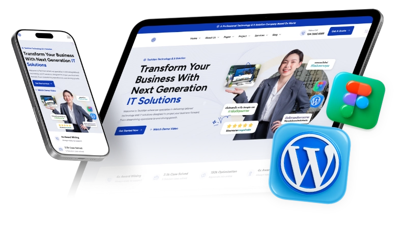รับทำเว็บไซต์ WordPress